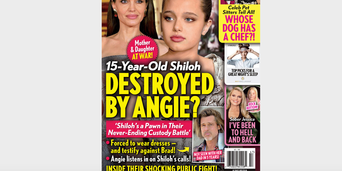 Brad Pitt en plein cauchemar, Shiloh dans la prison d'Angelina Jolie