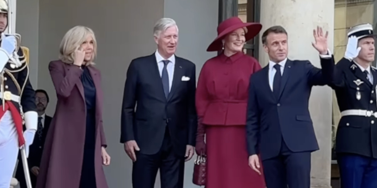 Brigitte et Emmanuel Macron critiqués après l'accueil de Mathilde et Philippe de Belgique