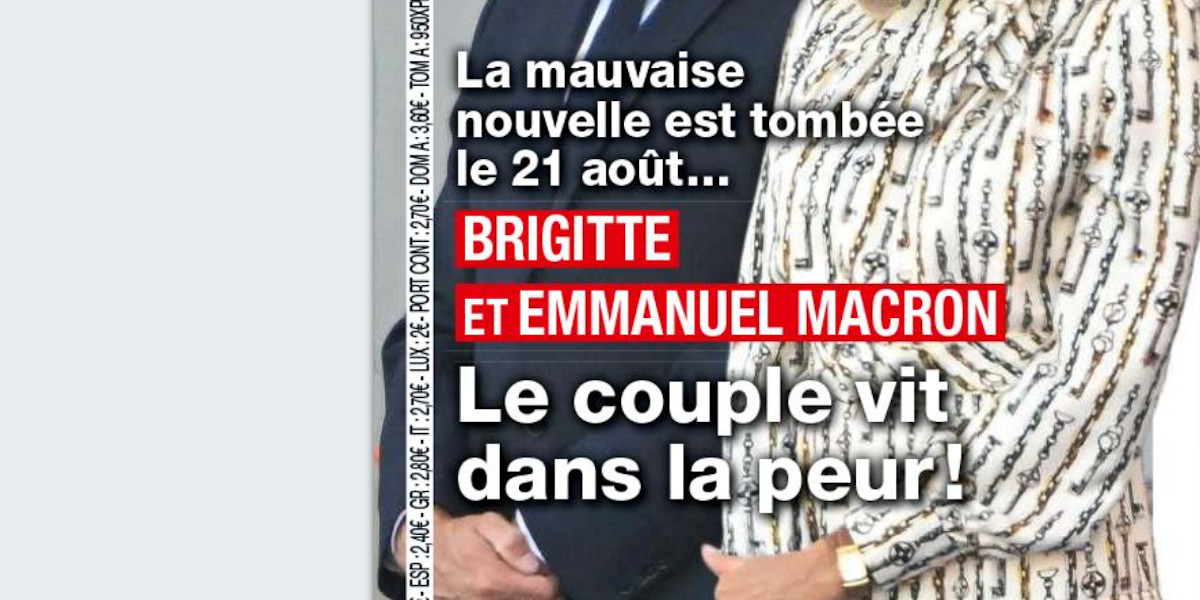 Brigitte et Emmanuel Macron - La mauvaise nouvelle, le couple vit dans la peur