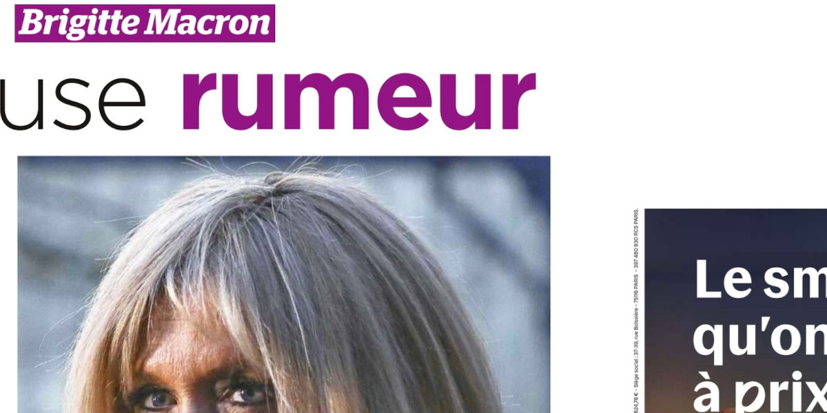 Brigitte Macron victime d'une odieuse rumeur - Heureusement son mari est là