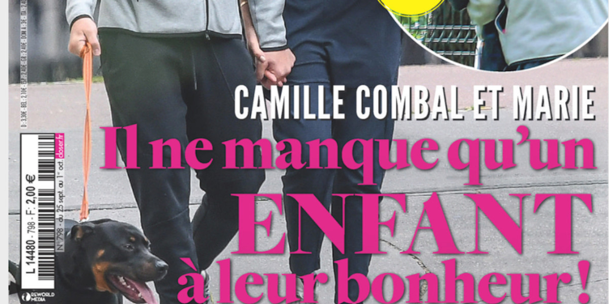 Camille Combal, Marie, un enfant pour bientôt - ça se précise