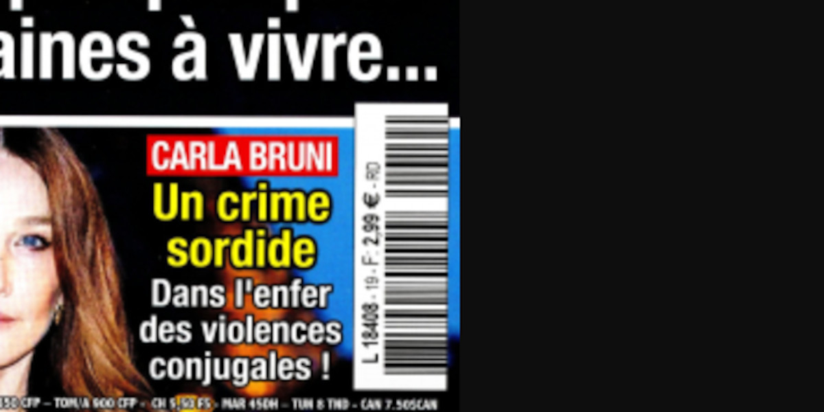 Carla Bruni, crime sordide, dans l'enfer des violences conjugales