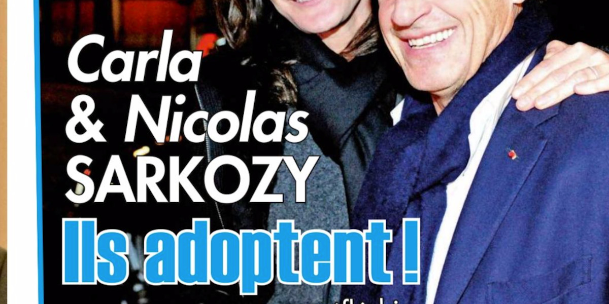 Carla Bruni et Nicolas Sarkozy, ils adoptent, ils ont sauté le pas