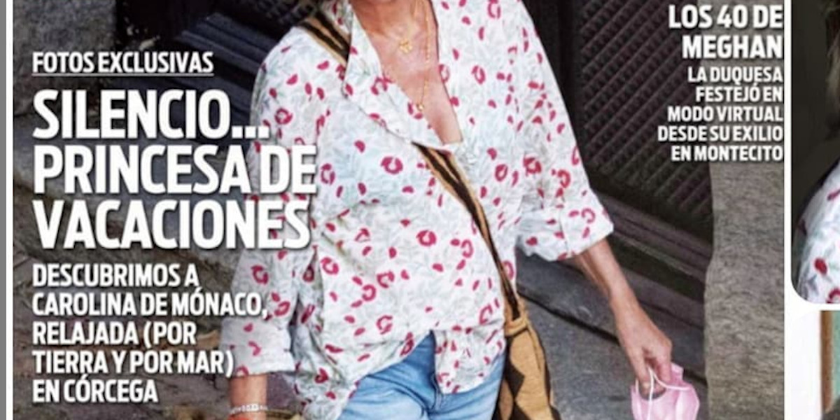 Caroline de Monaco, triste séjour en Corse, la princesse préoccupée pour son mari