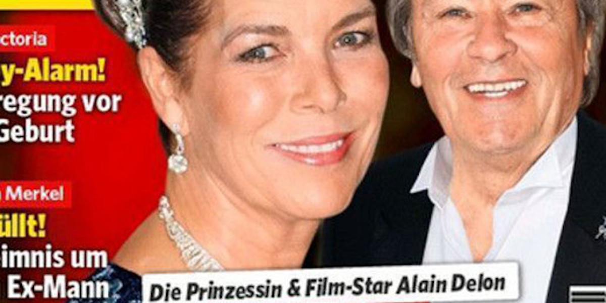 Caroline de Monaco, un bébé avec Alain Delon, leur projet secret pour 2022