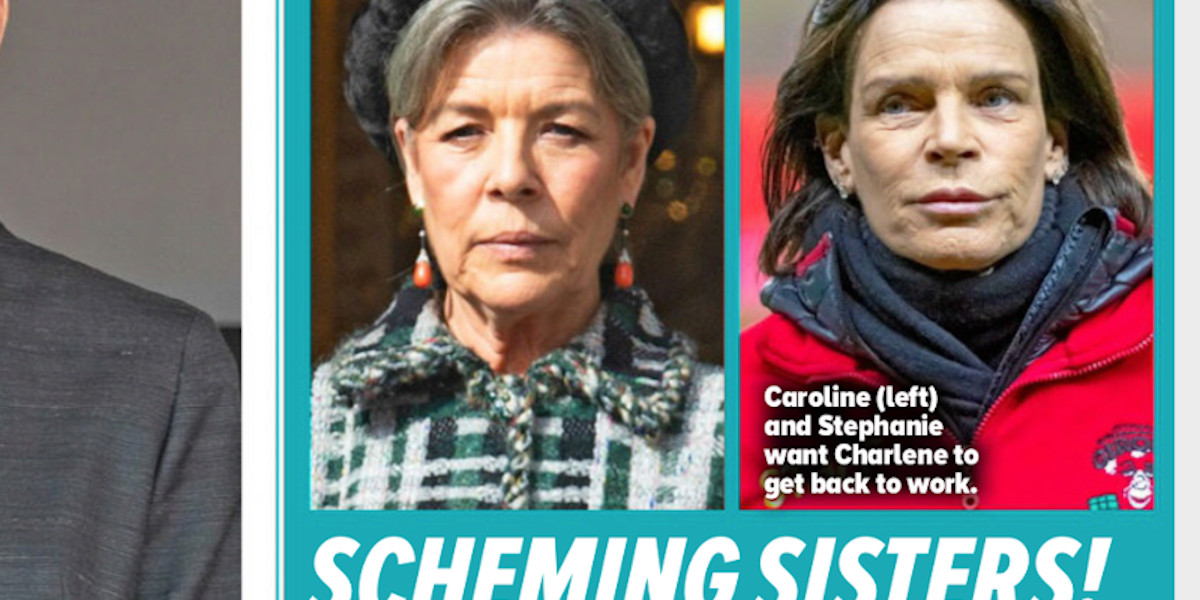 Caroline et Stéphanie de Monaco dédaigneuses, la maladie de Charlène une « pure invention »