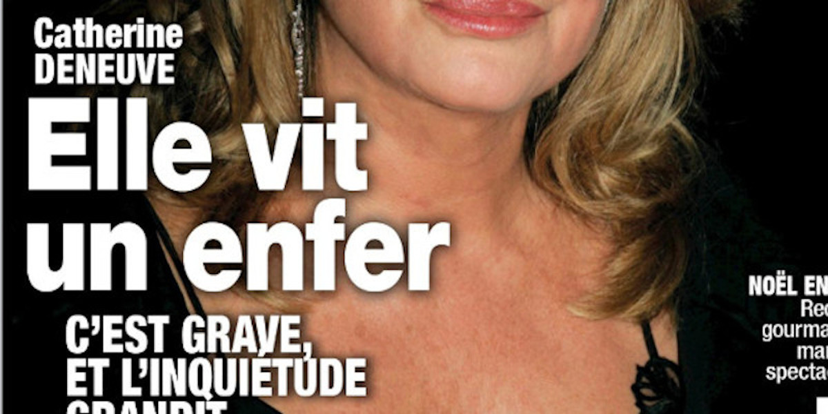 Catherine Deneuve en plein cauchemar après son AVC - Photo qui révèle tout