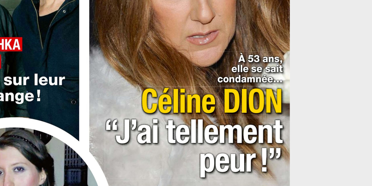 Céline Dion, à 53 ans, elle se sait condamnée, « J'ai tellement peur »