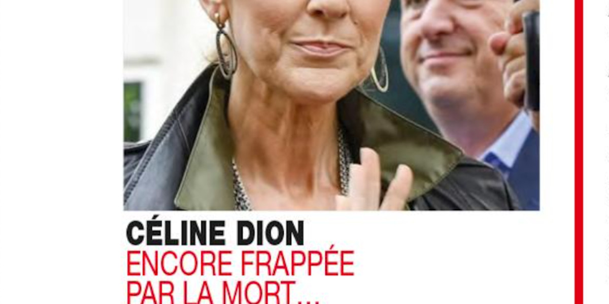 Céline Dion frappée encore par la mort, elle débarque à Paris