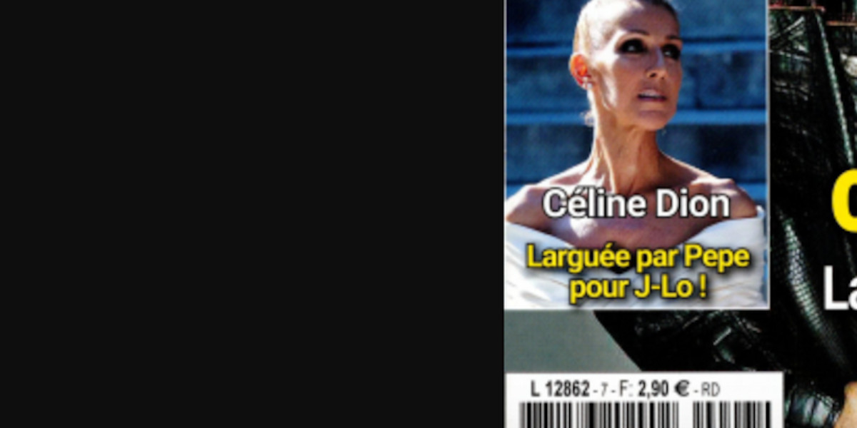 Céline Dion larguée par Pepe Munoz pour Jennifer Lopez