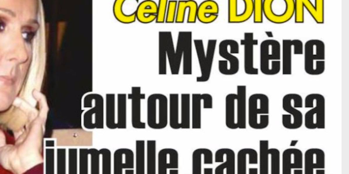 Céline Dion, mystère autour de sa jumelle cachée