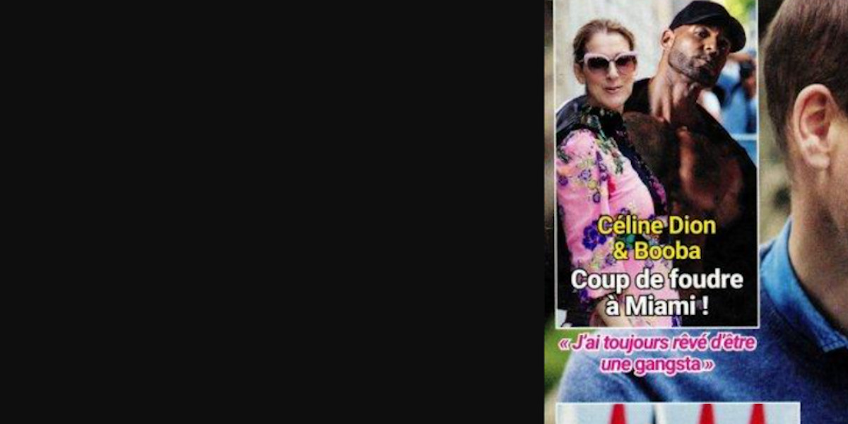 Céline Dion « proche » de Booba, elle ignore la rumeur (photo)