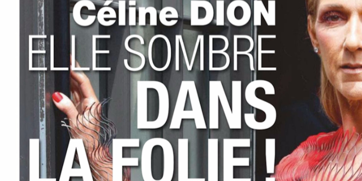 Céline Dion "sombre dans la folie", gestes inquiétants