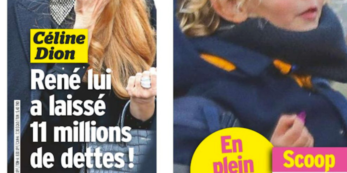 Céline Dion trahie - René Angélil lui a laissé 11 millions de dollars