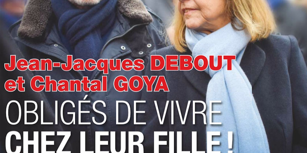 Chantal Goya, Jean-Jacques Debout forcés de vivre chez leur fille