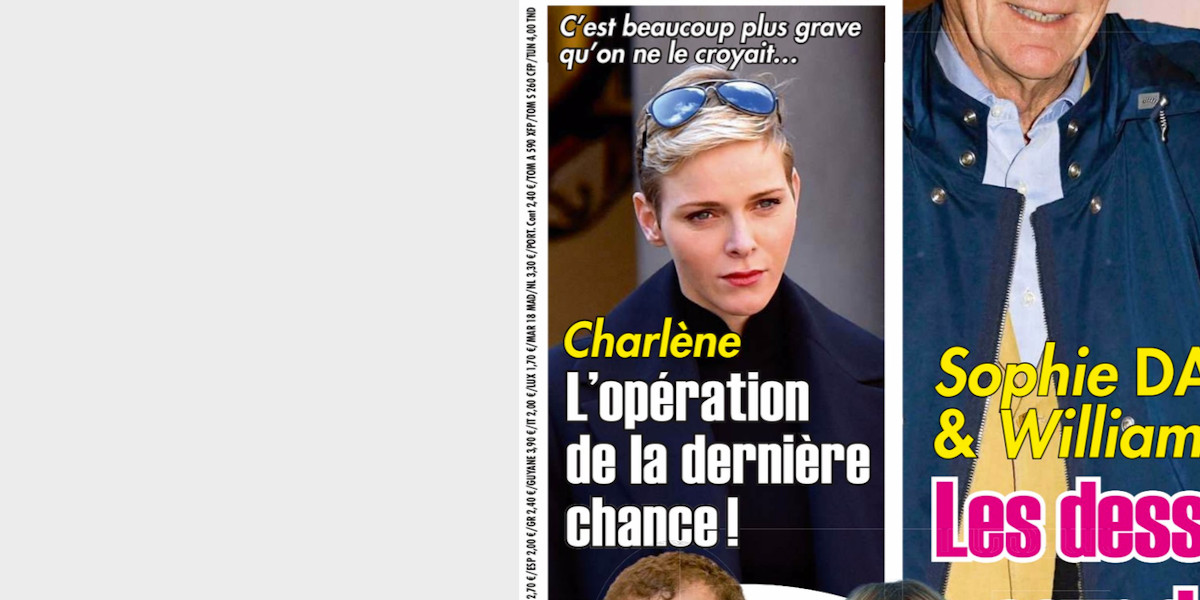 Charlène de Monaco, l'opération de la dernière chance, beaucoup plus grave qu'annoncé