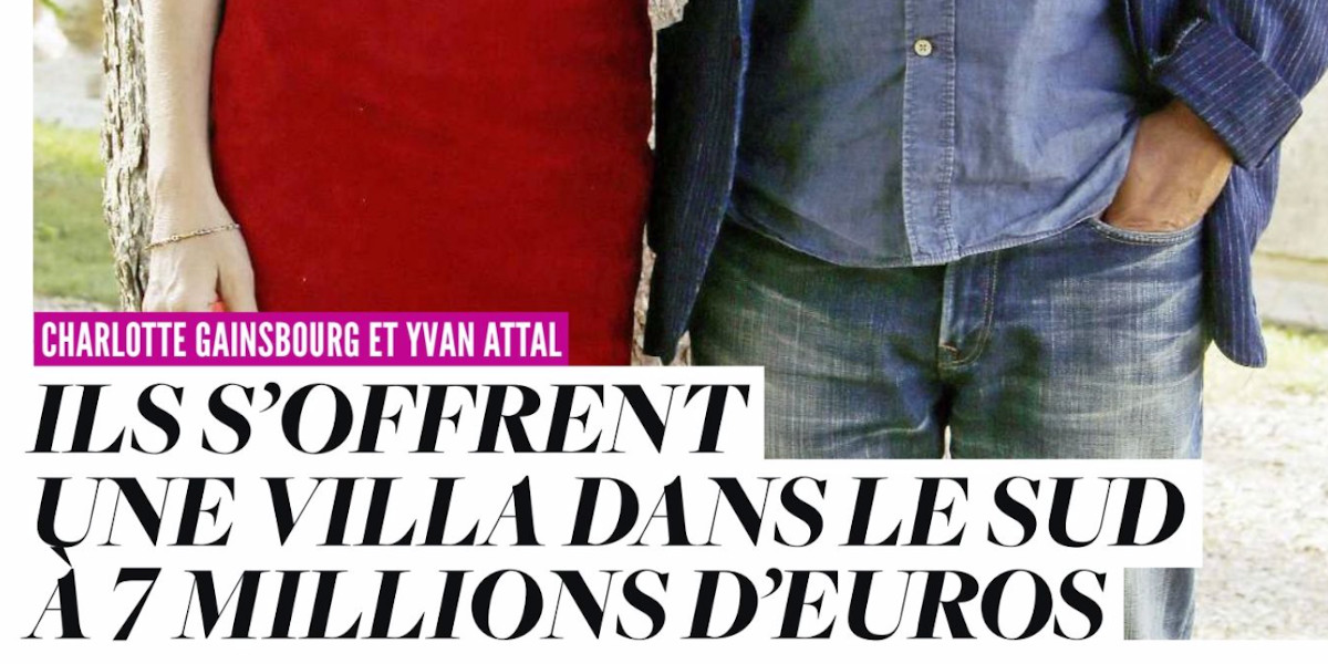 Charlotte Gainsbourg et Yvan Attal s'offrent une villa aux Baux-de-Provence