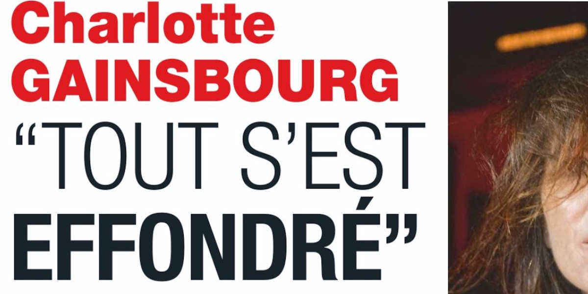 Charlotte Gainsbourg, virus mortel, clouée au lit 35 jours