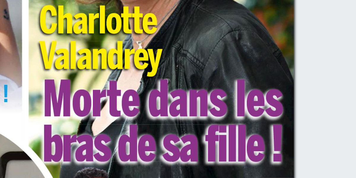 Charlotte Valandrey morte dans les bras de sa fille, ces ultimes jours révélés