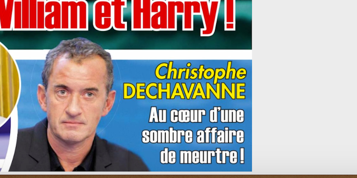 Christophe Dechavanne, au cœur d'une sombre affaire de meurtre