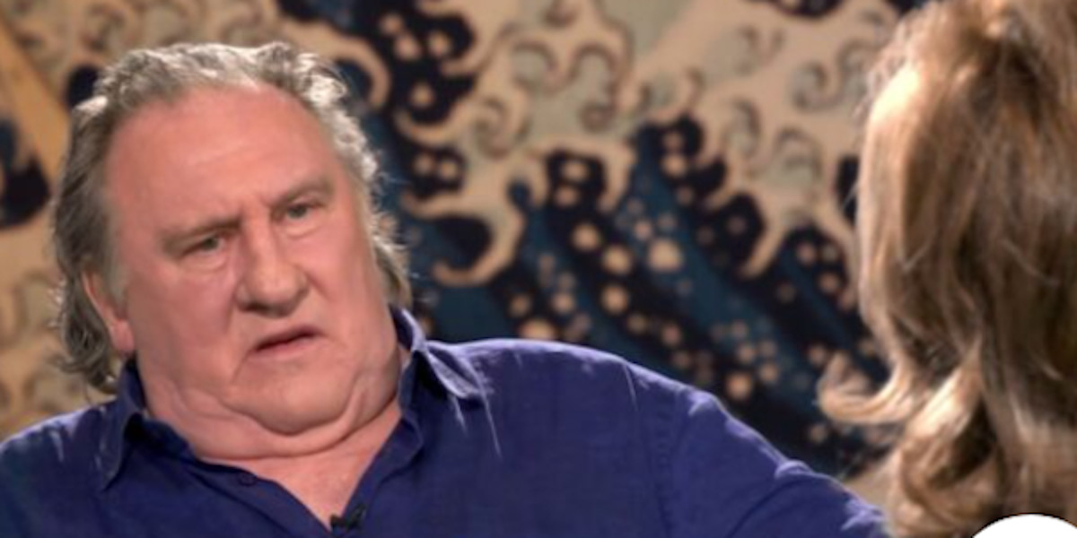 Claire Chazal agace Gérard Depardieu sur France 5, ce commentaire qu'il n'a pas encaissé