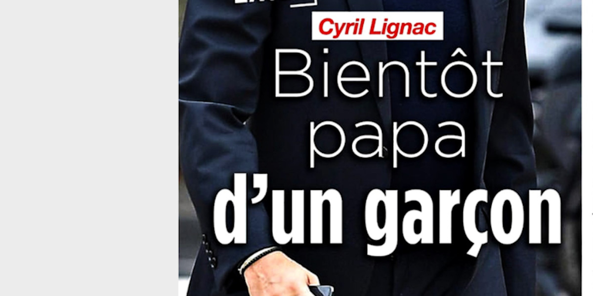 Cyril Lignac bientôt papa d'un garçon, la grossesse de Déborah se confirme