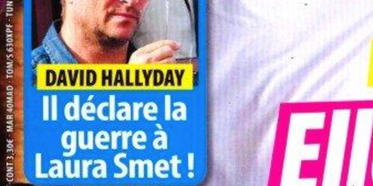 David Hallyday - Il déclare la guerre à Laura Smet