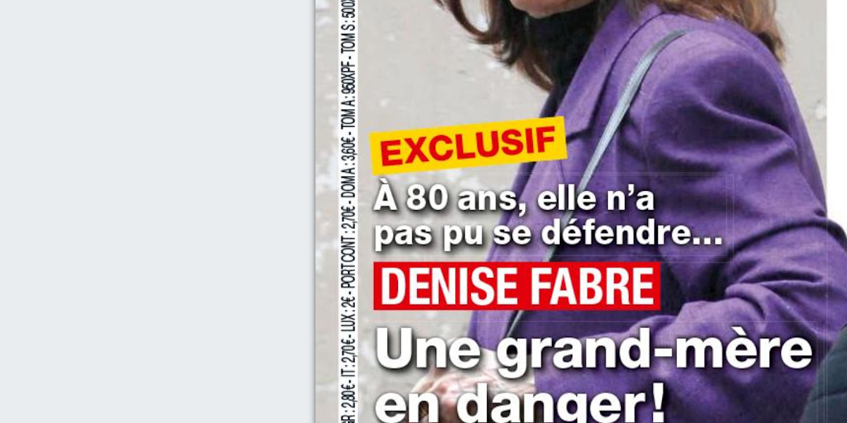 Denise Fabre - Une grand-mère en danger ! À 80 ans, elle n'a pas pu se défendre…