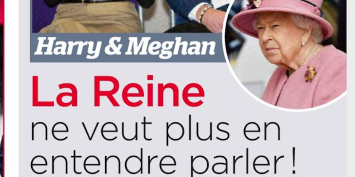 Elizabeth II, déception au palais - coup foireux de Meghan Markle enceinte
