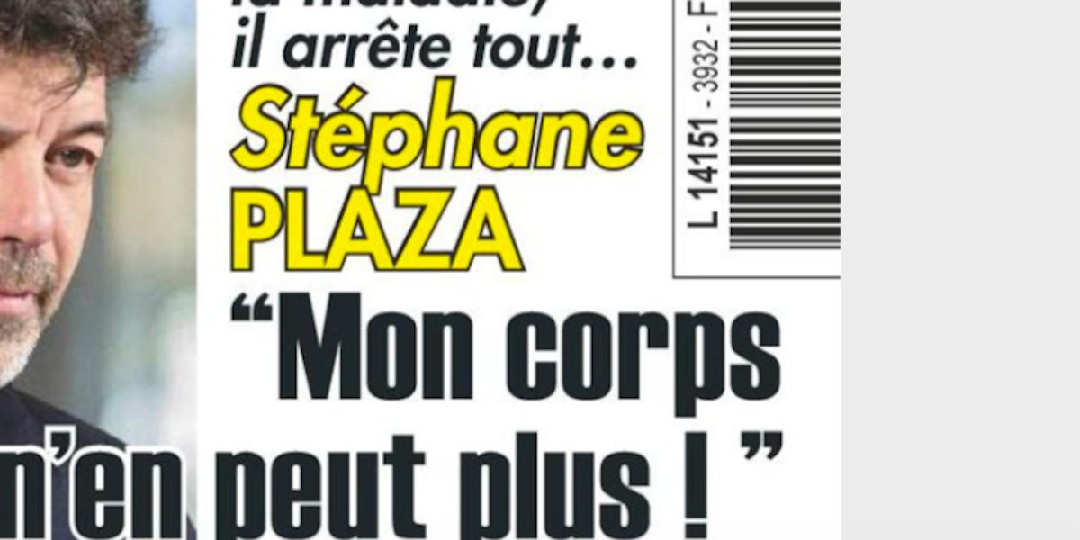 Epuisé par la maladie, Stéphane Plaza arrête tout, son corps n'en peut plus