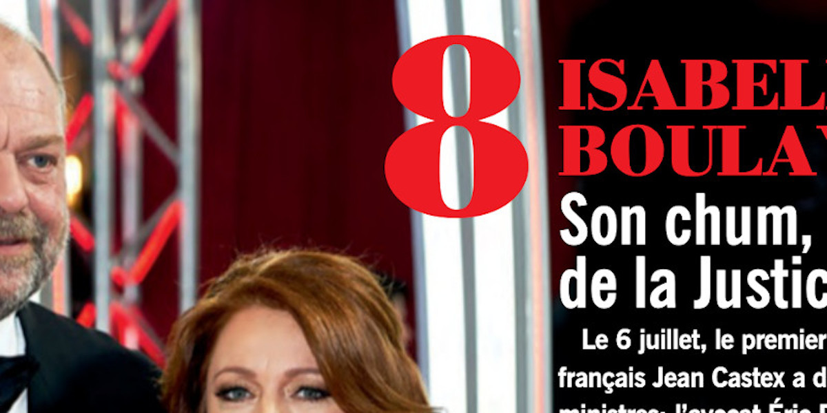Eric Dupond-Moretti en couple Isabelle Boulay, remonté, cette inattendue salve à l'Assemblée Nationale