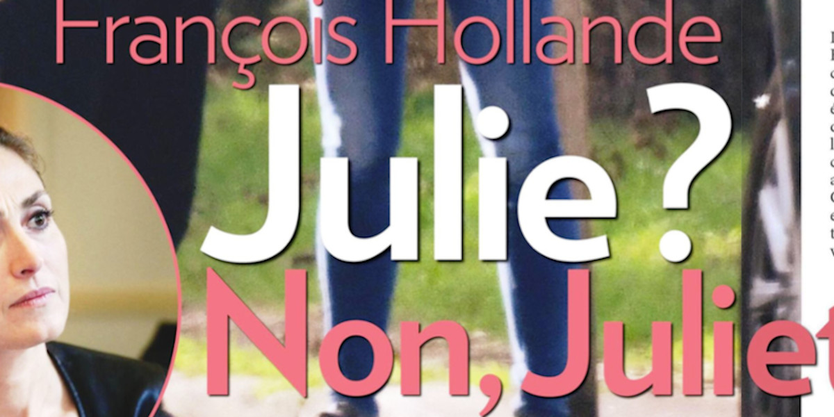 François Hollande, rendez-vous avec Juliette Gernez - Le prétexte donné à Julie Gayet