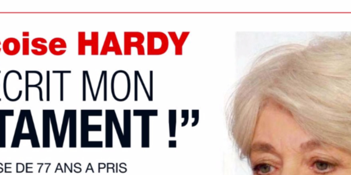 Françoise Hardy a écrit son testament - son angoissante prédiction