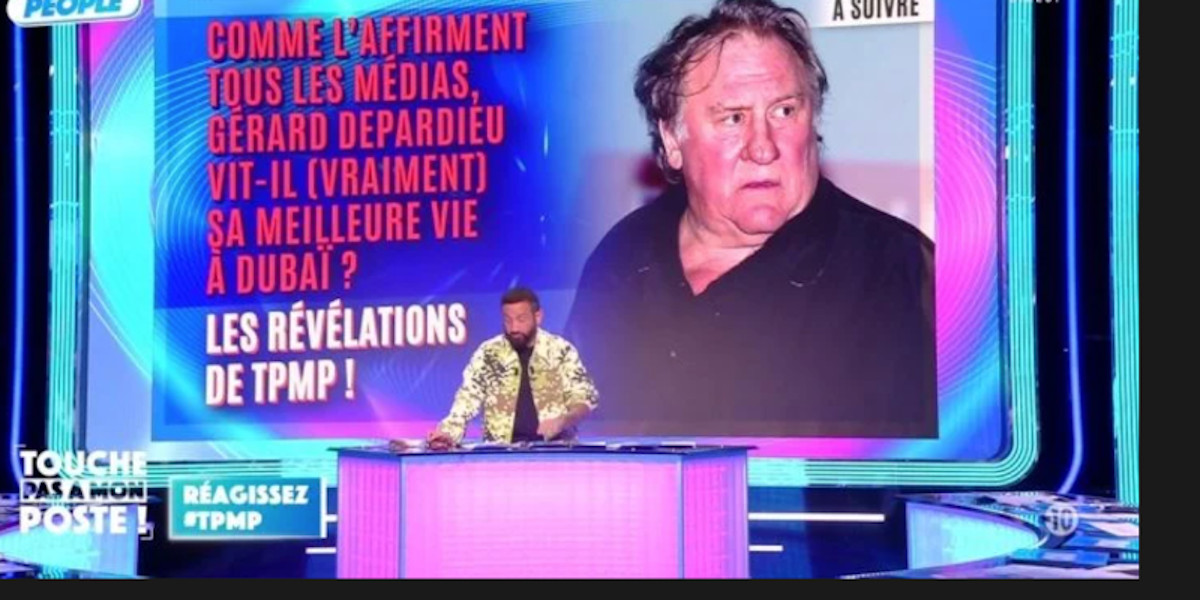Gérard Depardieu : Un séjour à Dubaï au cœur des polémiques ? Un ami vole à son secours sur TPMP