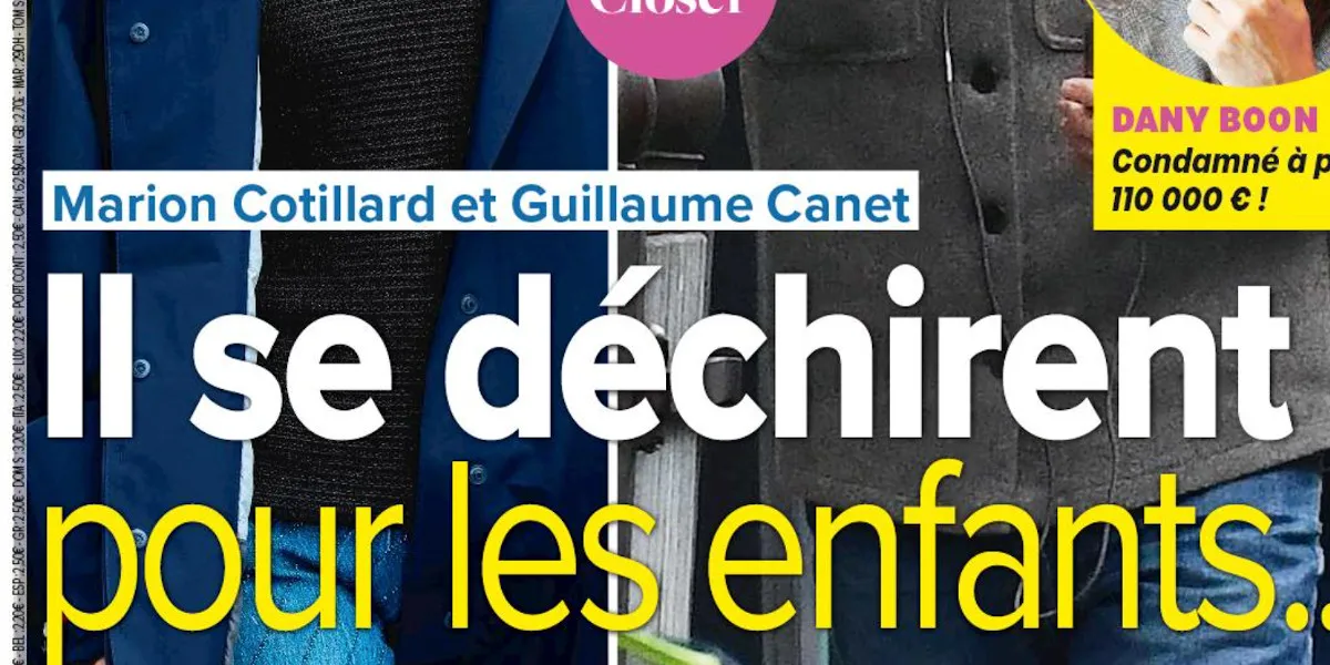 Guillaume Canet calme le jeu avec Marion Cotillard, « mon monde est vide sans toi », sa déclaration