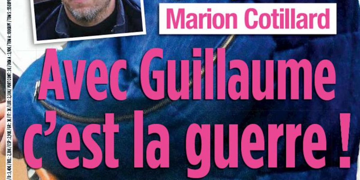 Guillaume Canet, avec Marion Cotillard, c'est la guerre, ils ne se croisent plus
