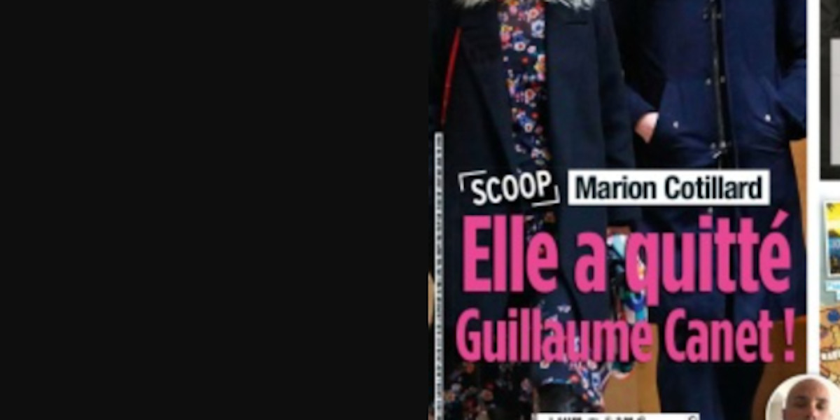 Guillaume Canet, schizophrénie douloureuse, cause de sa crise avec Marion Cotillard