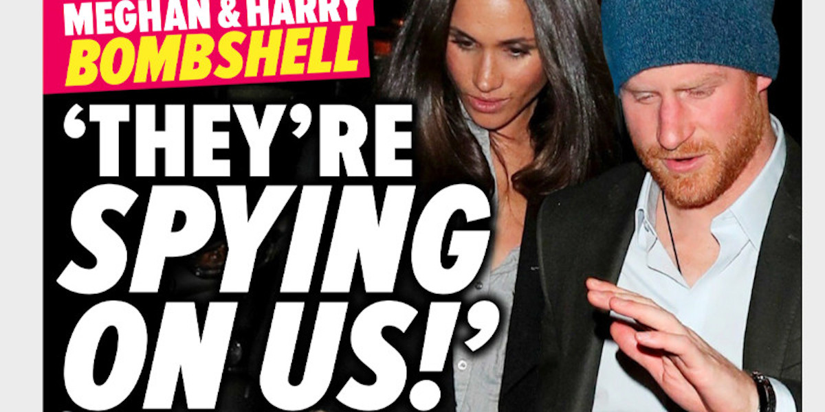 Harry et Meghan Markle, espionnage en Californie, des taupes du palais à leur trousse