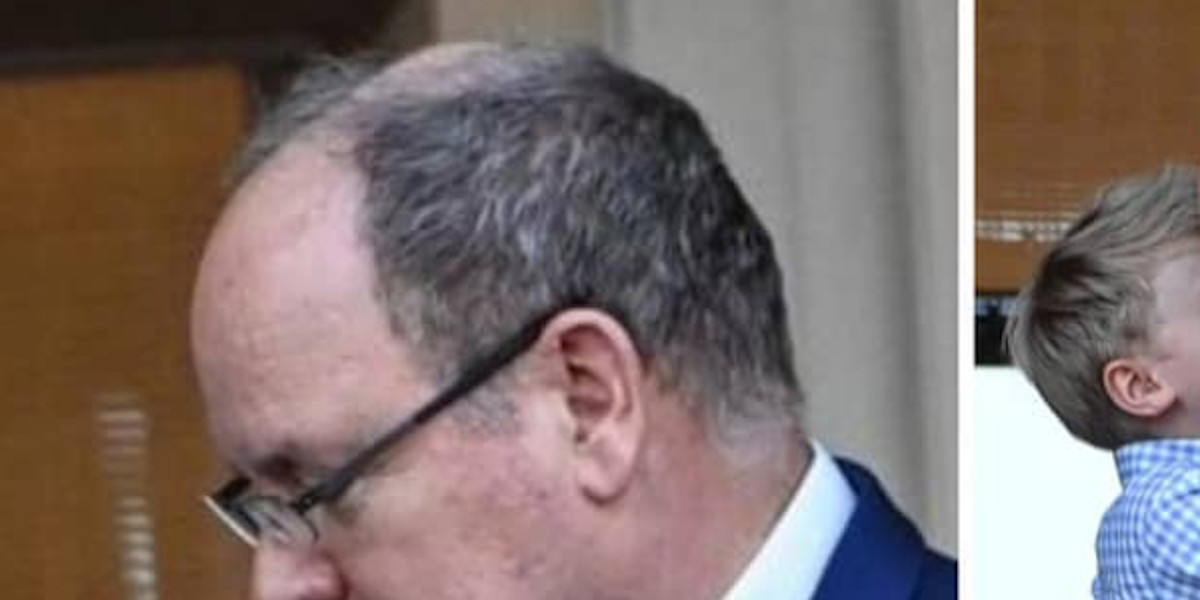 Jacques Grimaldi rassuré par le prince Albert - ce schéma qu'il refuse de reproduire (photo)