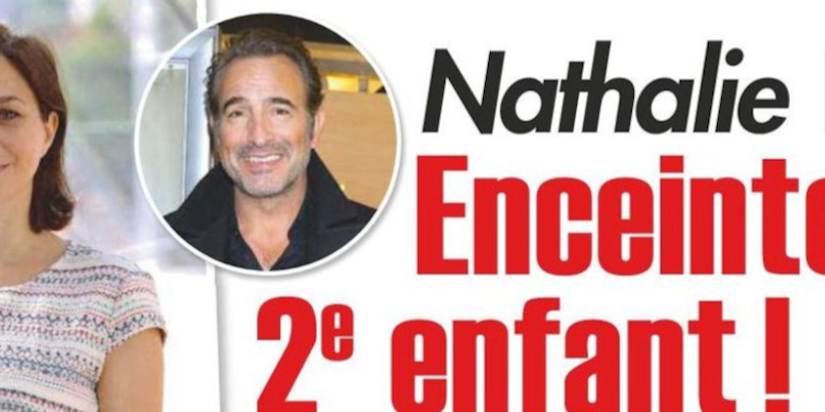 Jean Dujardin bientôt papa - la grossesse de Nathalie Péchalat se confirme (photo)