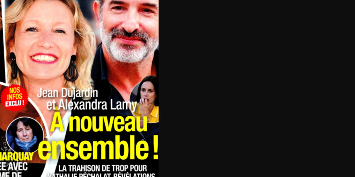 Jean Dujardin et Alexandra Lamy, à nouveau ensemble, la trahison de trop pour Nathalie Péchalat, révélation