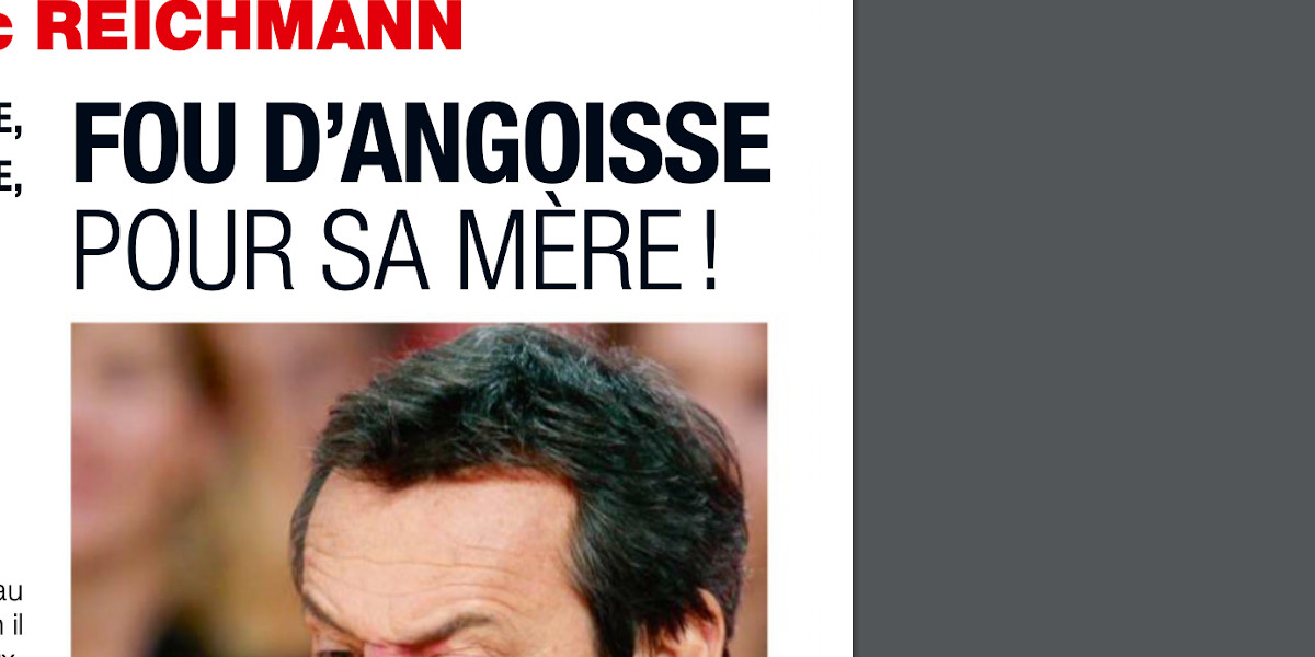 Jean-Luc Reichmann fou d'angoisse pour sa mère, révélation sur maladie qui la ronge