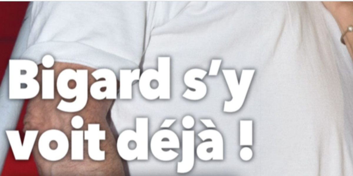 Jean-Marie Bigard se voit à l'Élysée, la douche froide après une photo de Lola Marois