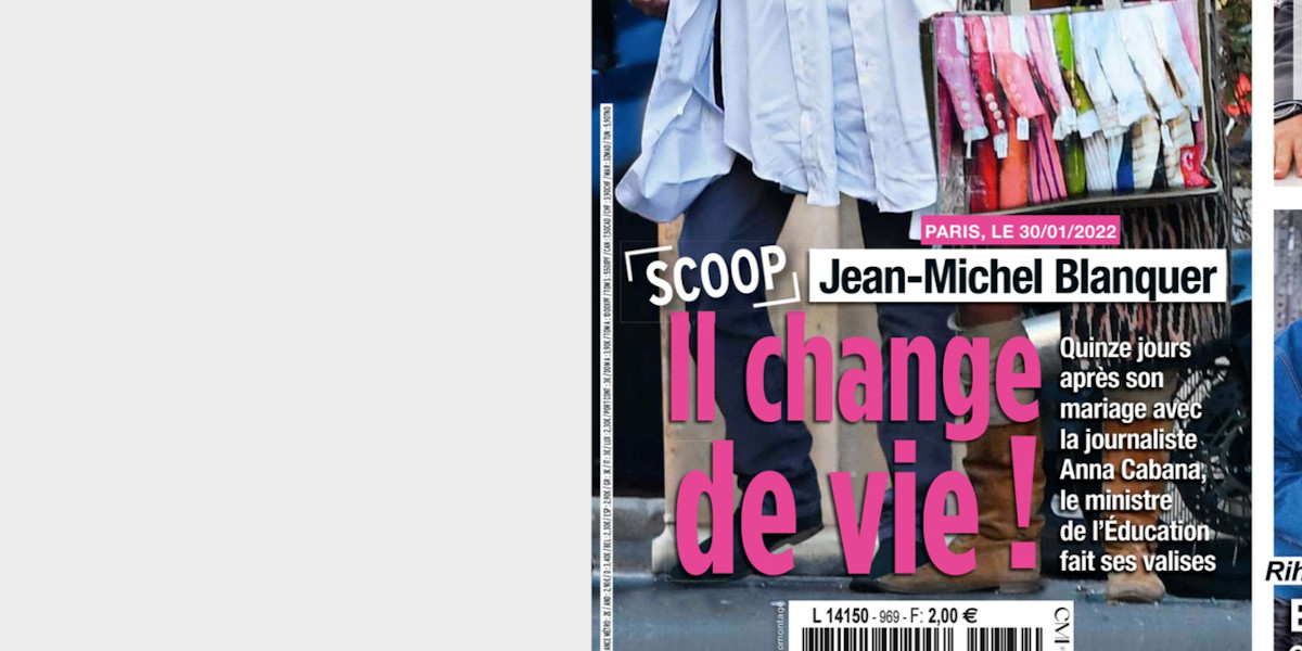 Jean-Michel Blanquer et Anna Cabanna mariés, « ce déménagement » imposé par Emmanuel Macron