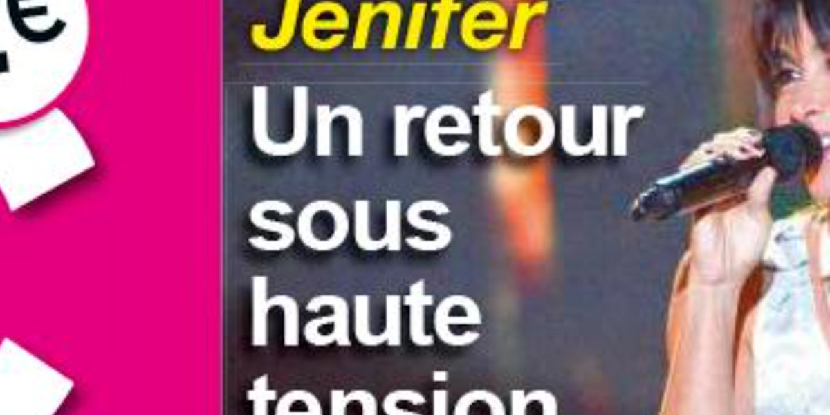 Jenifer sous haute tension -révélation son été ultra stressant
