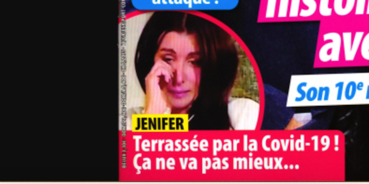 Jenifer terrassée par le Covid-19 ça ne va mieux