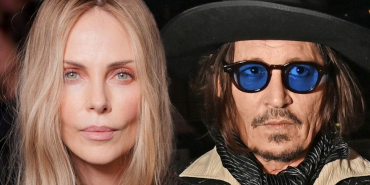 Johnny Depp snobé par Charlize Theron chez Dior à Paris 
