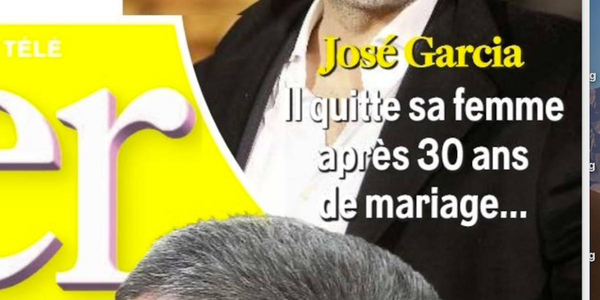 José Garcia, sérieuse crise conjugale - Enfin une nouvelle rassurante