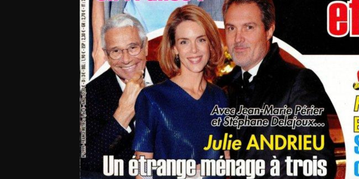 Julie Andrieu, un étrange ménage à trois avec Stéphane Delajoux, et son ex