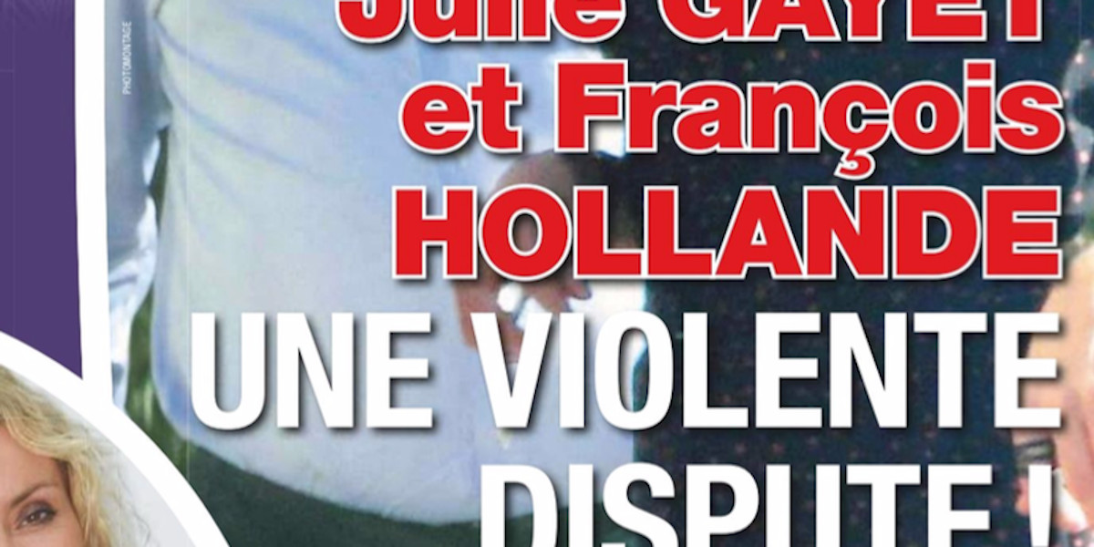 Julie Gayet, François Hollande, violente dispute, ça se confirme